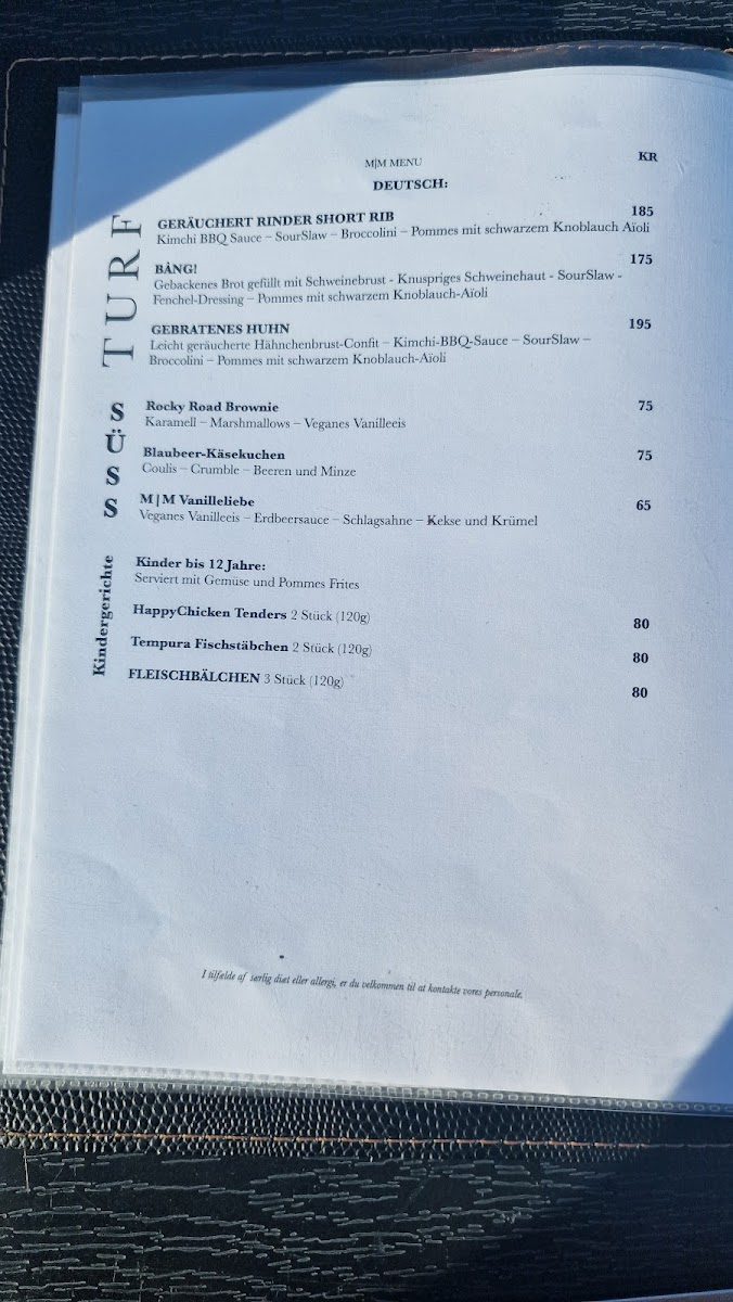 Menu Mommark Marina-8